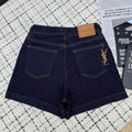 High-waist shorts
